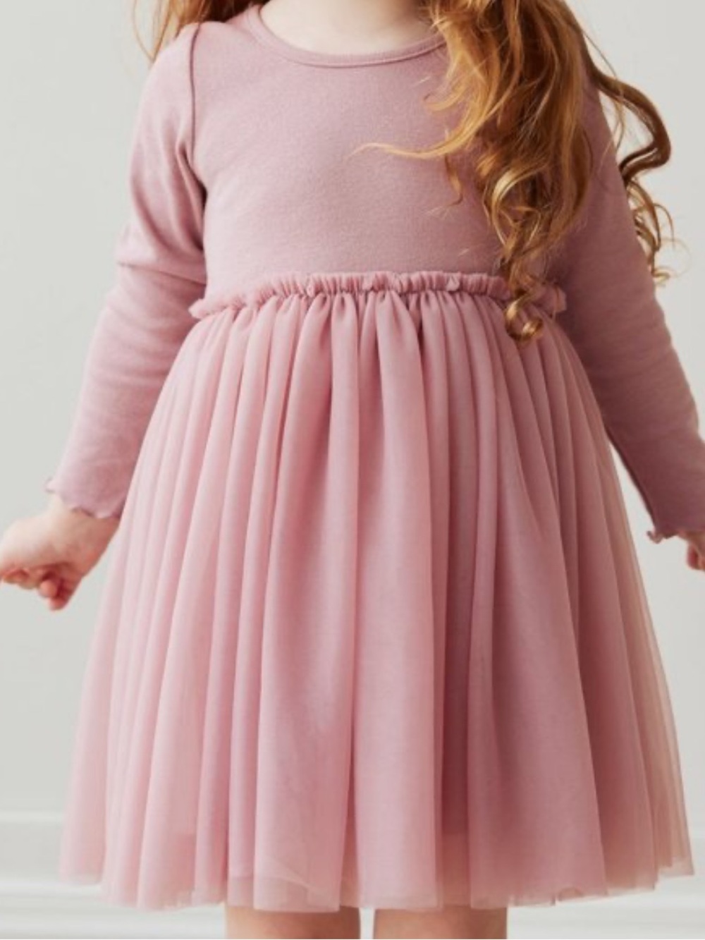 Jamie Kay Anna Blush Pink Tulle Dress 4-5